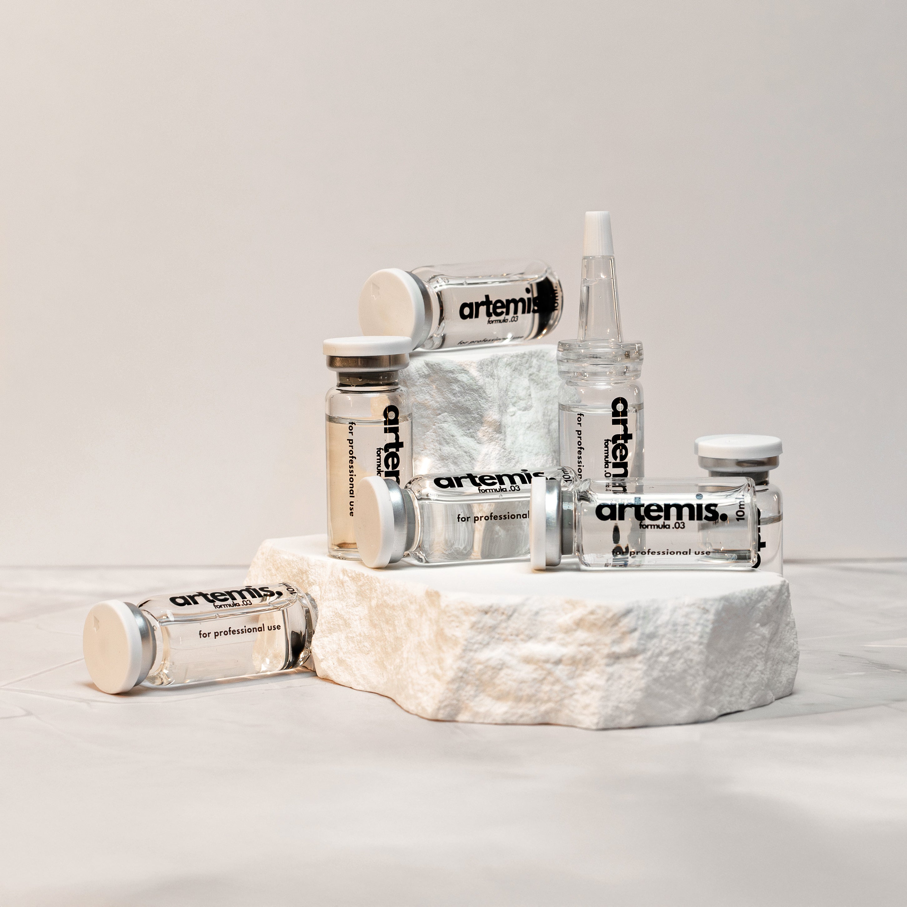 Three colorful smoothie kit pouches labeled JOVA against a yellow background.