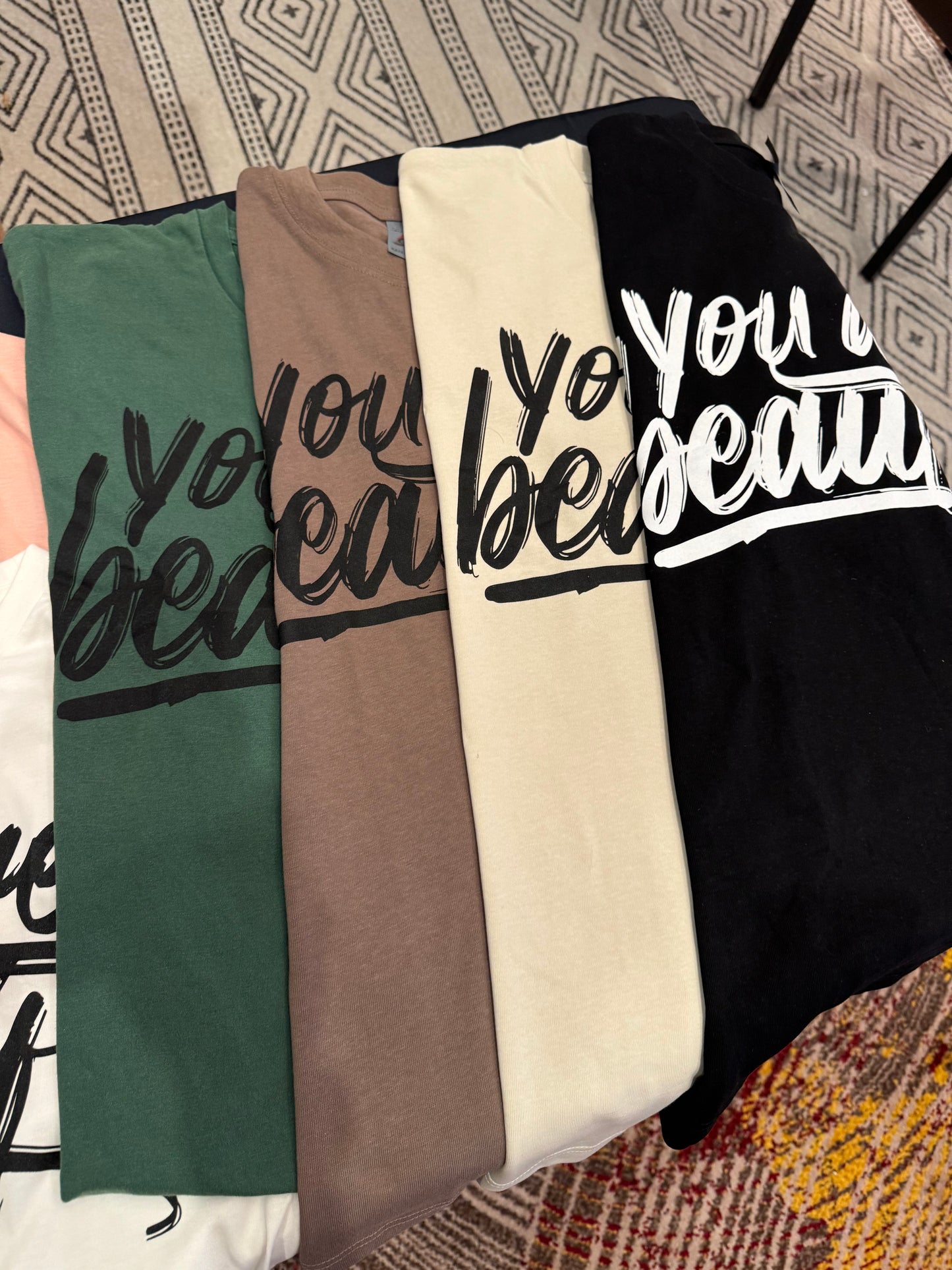 You Are Beautiful oversized tees